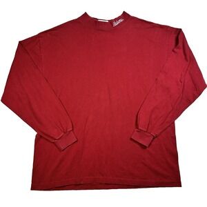 VTG Mens Alabama Long Sleeve T Shirt NCAA Roll Tide Red Logo Athletic Size Large